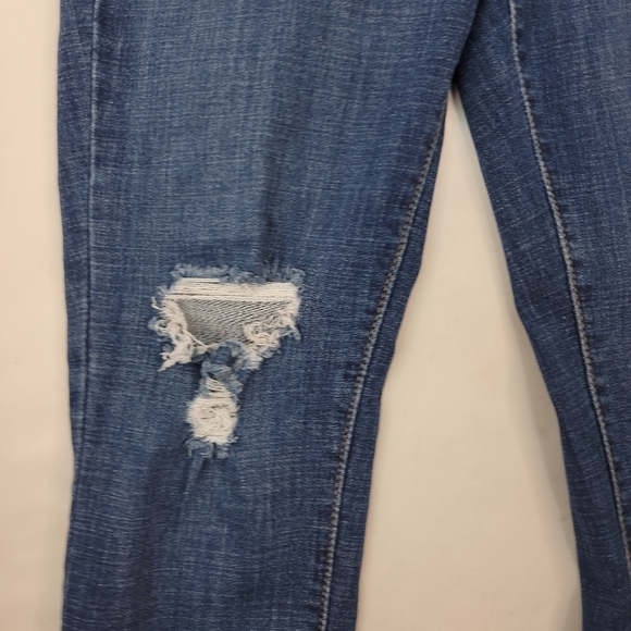 Levi's Sz 29 High Rise Skinny Jeans Distressed Stretch - Picture 4 of 10